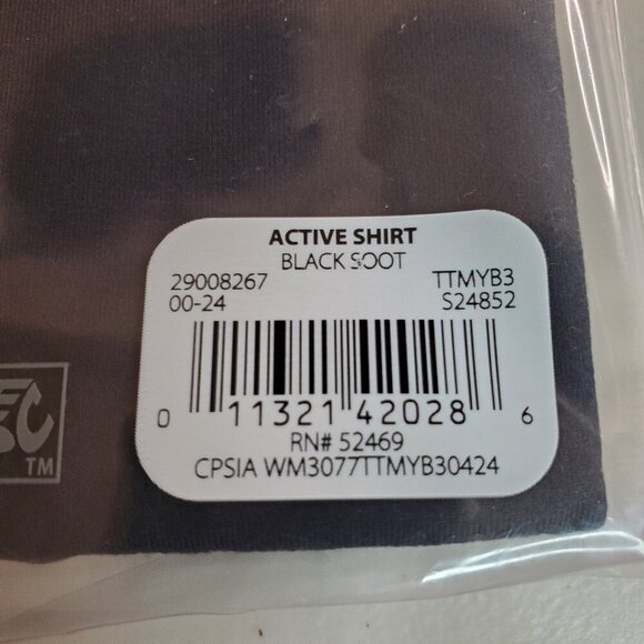 2 NWT TIME and TRU SZ S (4-6) Women's Maternity Active V-Neck Stretch Tee - Picture 4 of 5